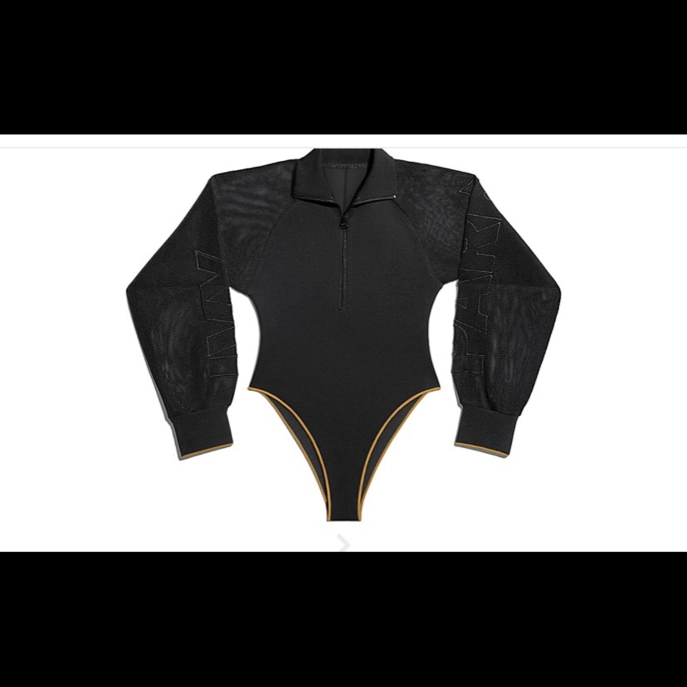 adidas Ivy Park Mesh Sleeve Bodysuit